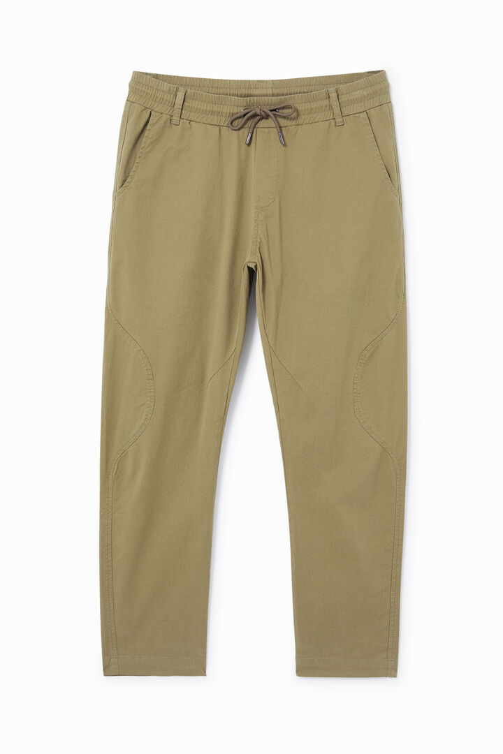 Boy's slim trousers drawstring