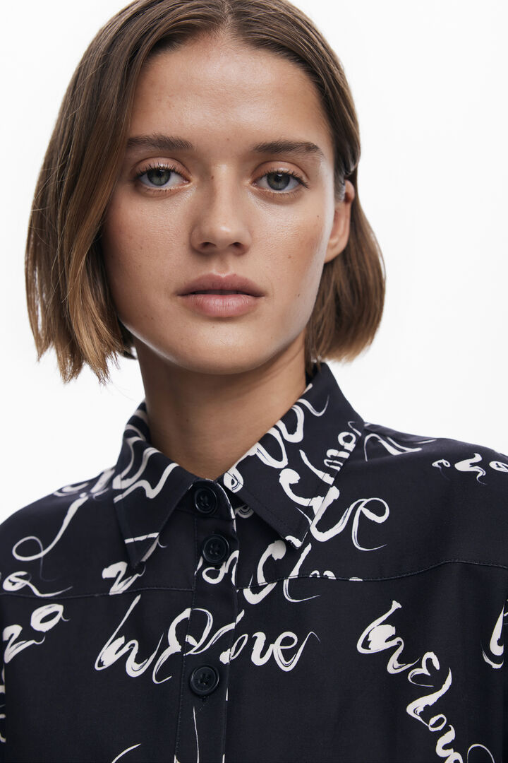 Vestido corto estampado | Desigual