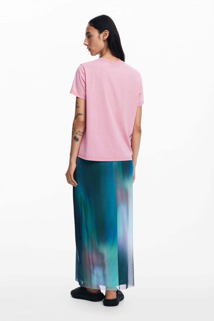 Tulle skirt with gradient effect | Desigual