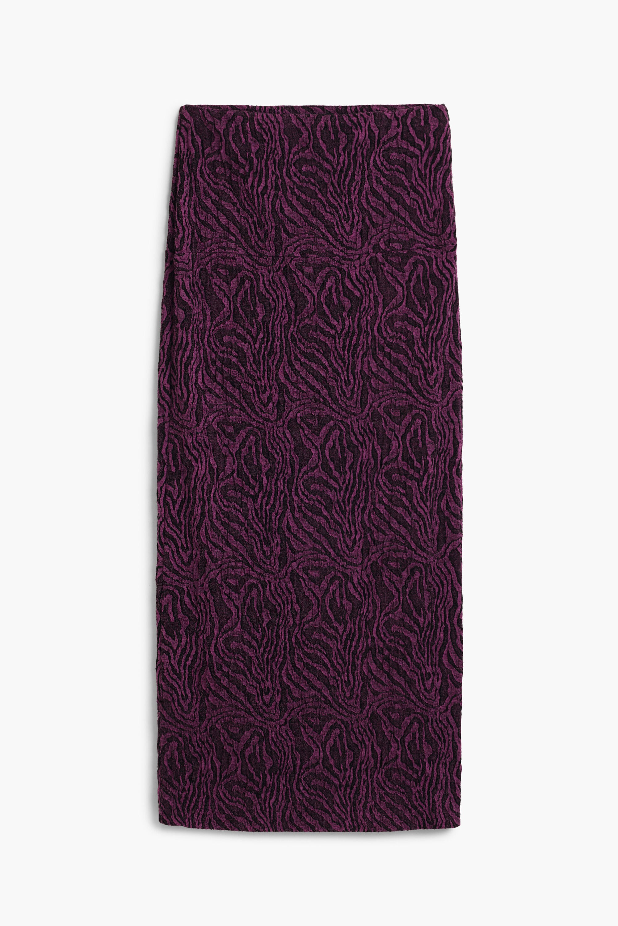 Desigual Donna Rosso Gonna A Tubino Ondulata Extra Grande