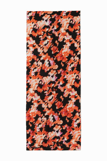 Foulard rectangulaire abstrait | Desigual