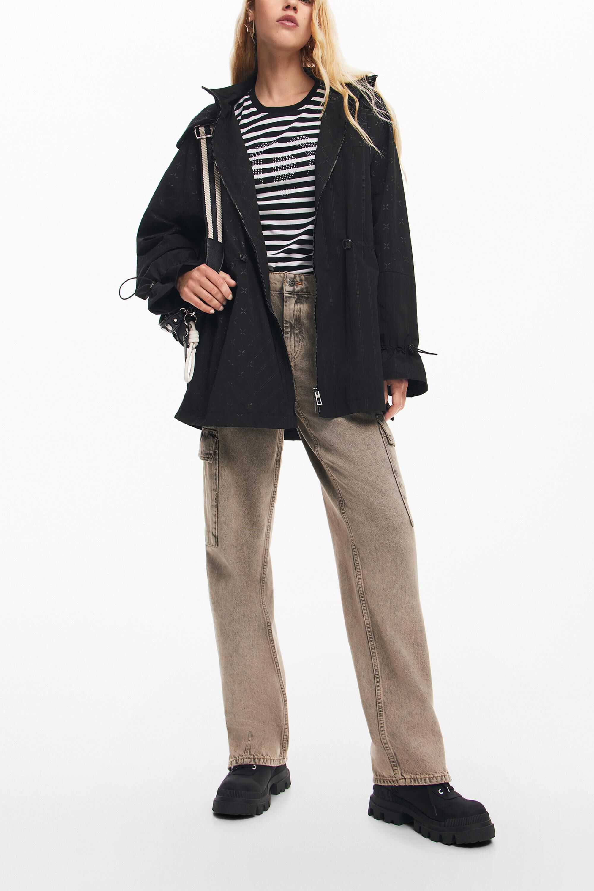 ♥Desigual♥ポストカード パーカー パーカー Mの通販 by 彰人's shop