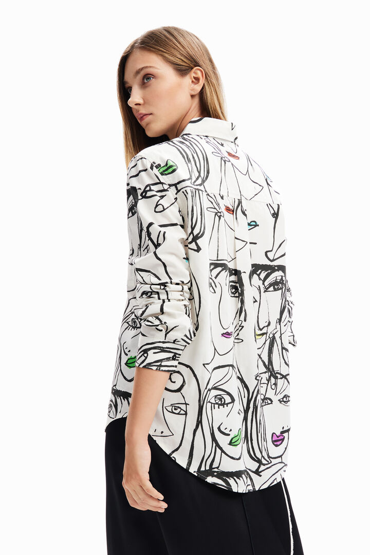 Arty faces shirt | Desigual