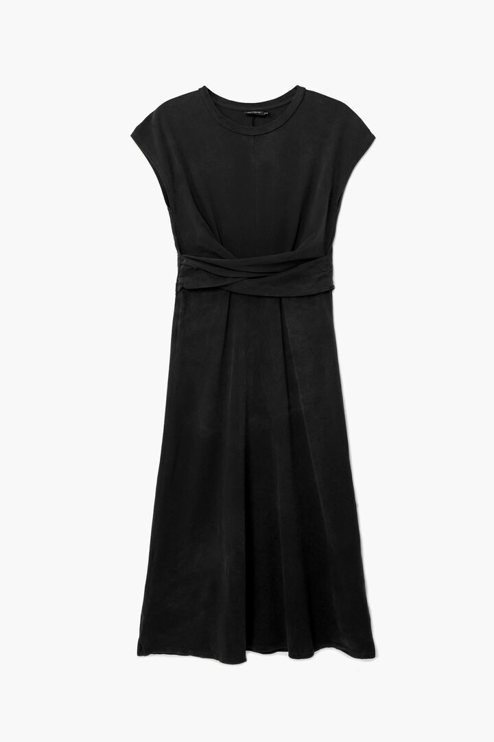 Vestido midi fruncido | Desigual