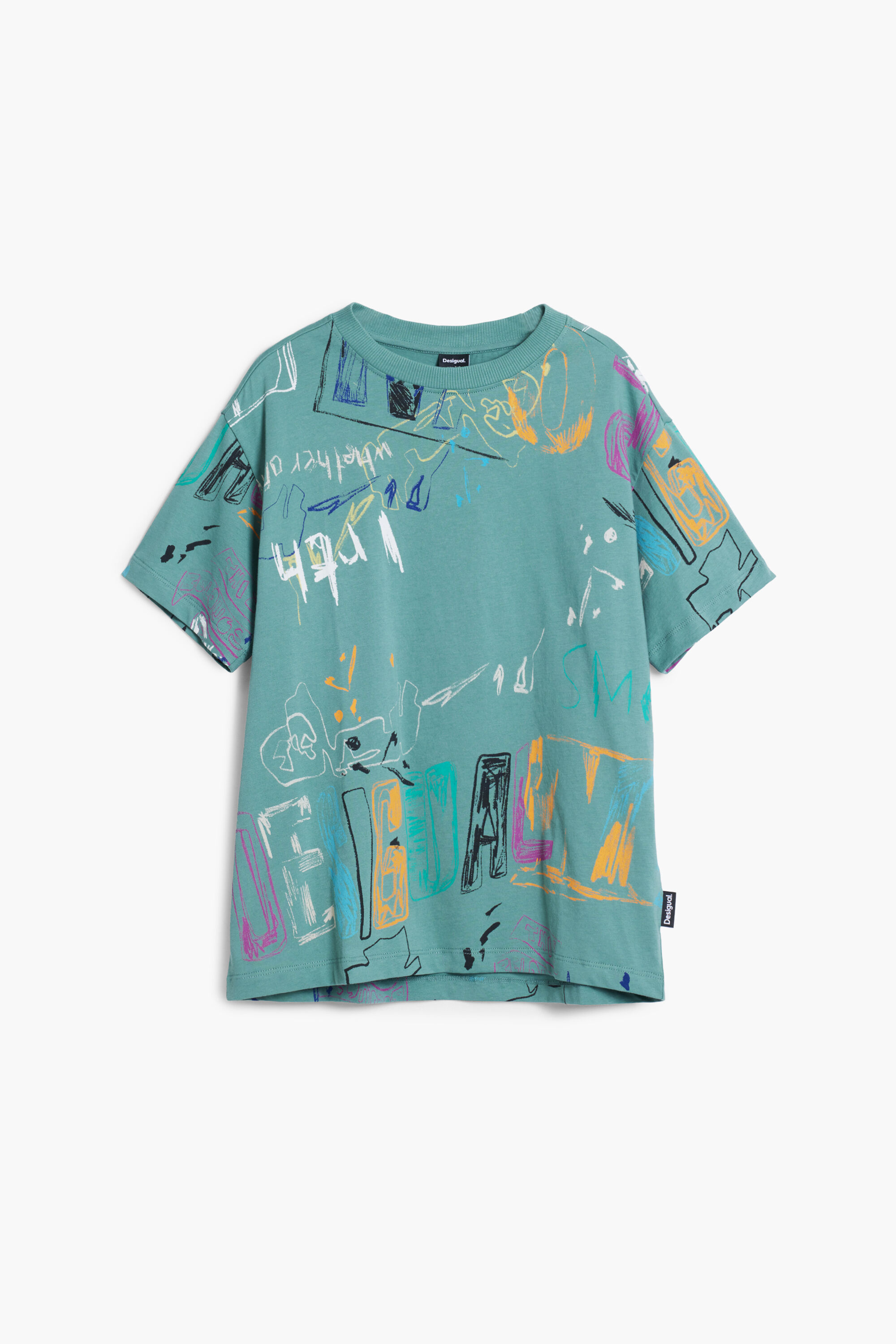 ◆DUCKDIVE Cross vintage graphic short-sleeved T-shirt/2色◆ image_ab7a1545-278b-40f3-a2fa-