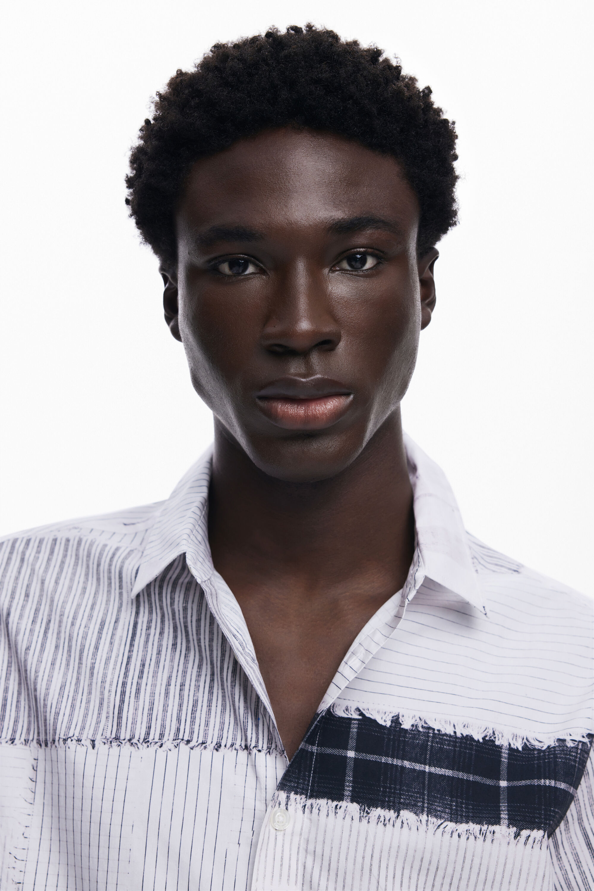 パッチワークシャツ 男性用 I Desigual.com