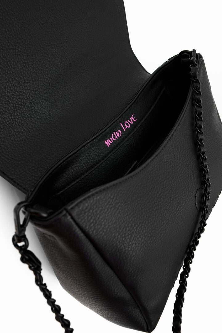 Borsa a tracolla con cuoricini | Desigual