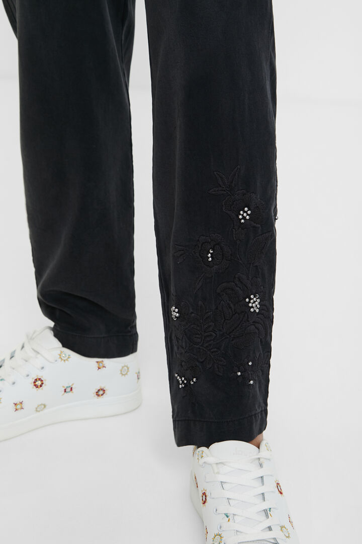 Pleated trousers scarf | Desigual