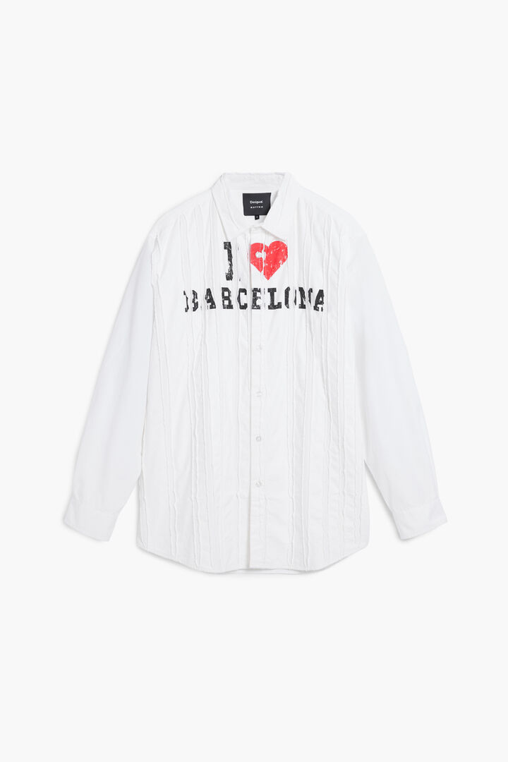Camisa oversize Barcelona Botter | Desigual