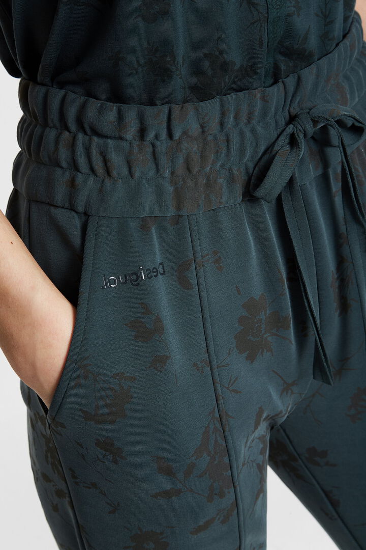 Floral trousers open at hem | Desigual