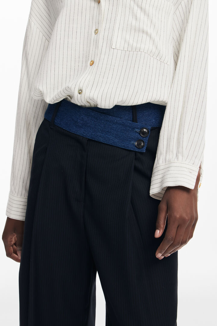 Calça de alfaiataria combinada | Desigual