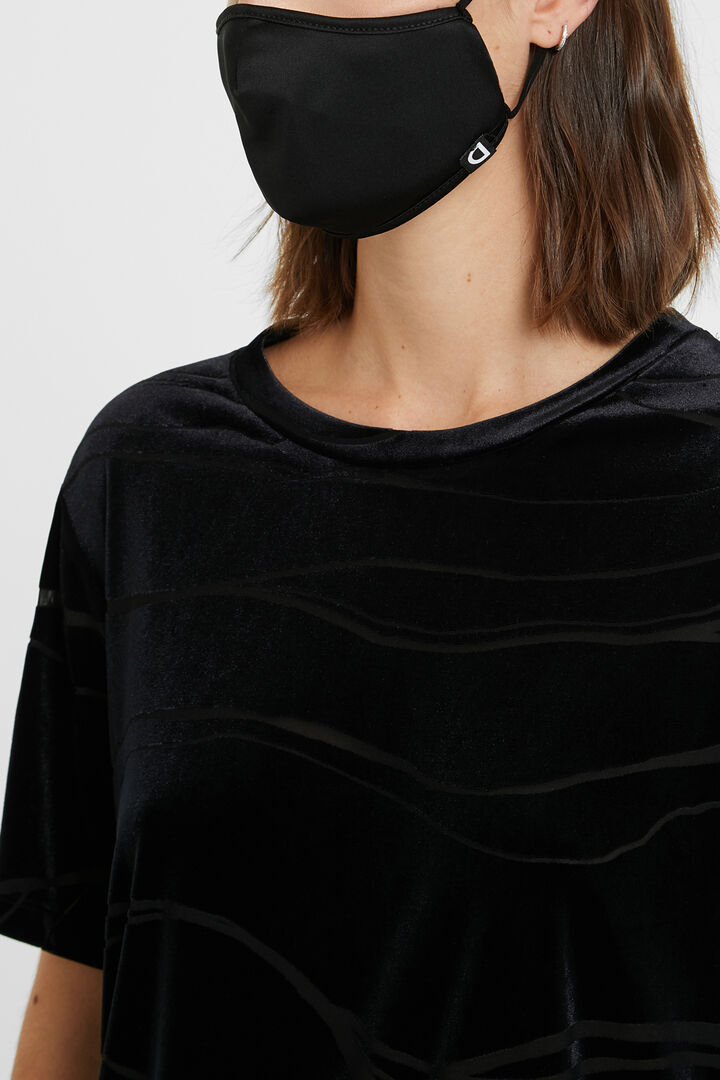 Leopard face mask + pouch | Desigual