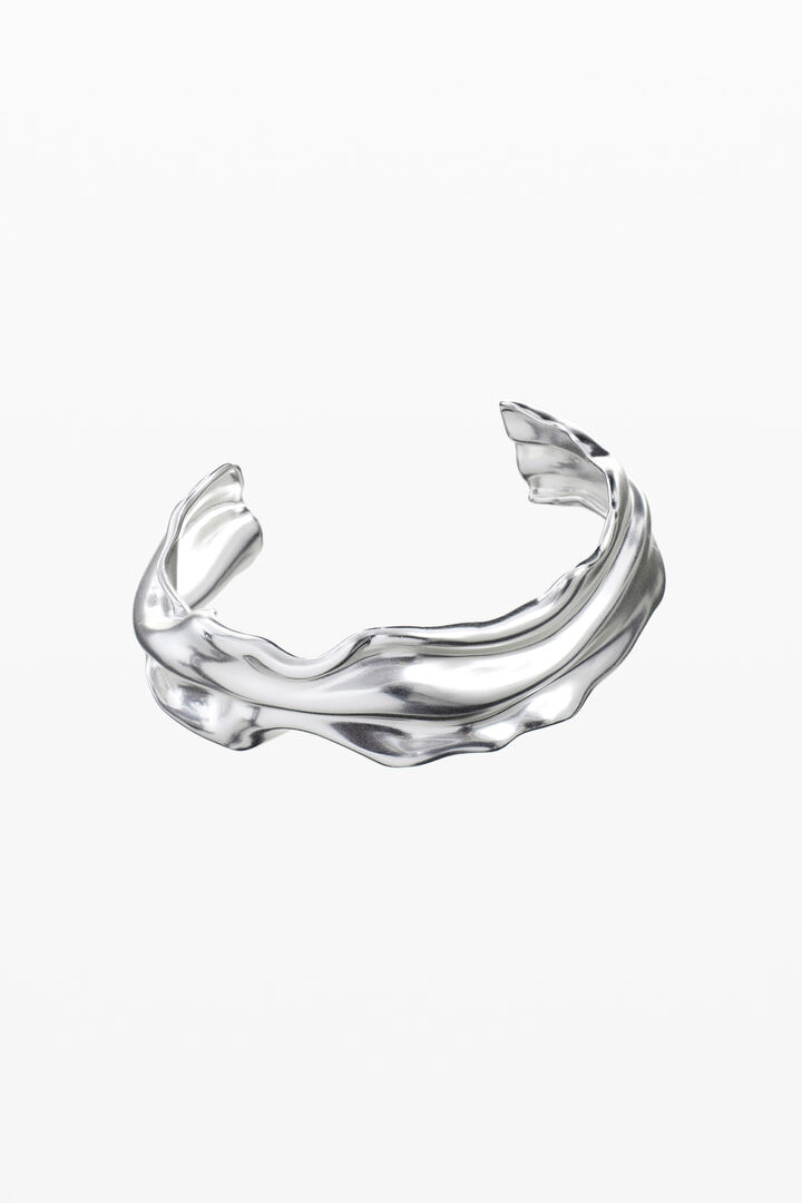 Irregular silver-plated bracelet Zalio | Desigual