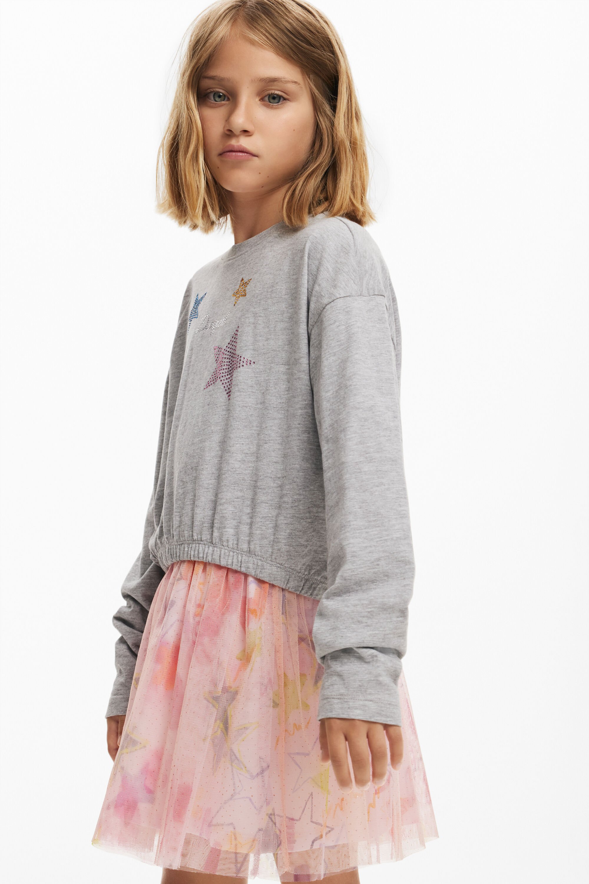 Strass star T-shirt