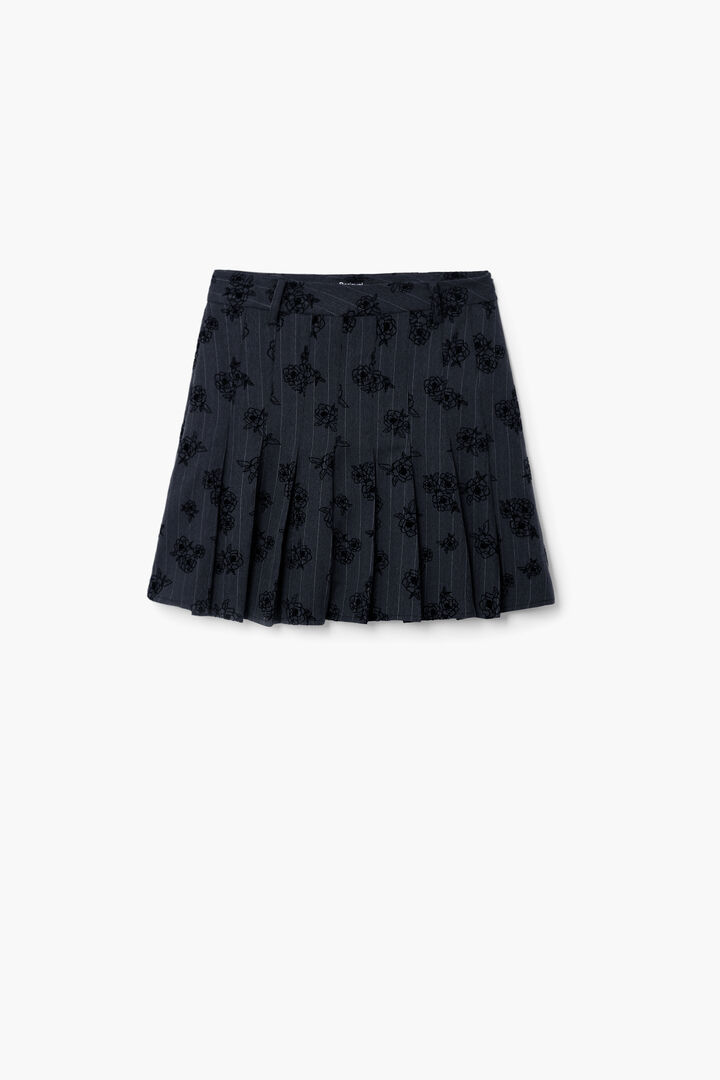 Pleated print skirt | Desigual