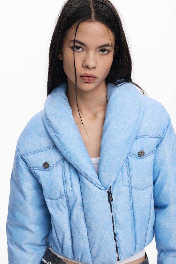 Chaqueta acolchada crop | Desigual
