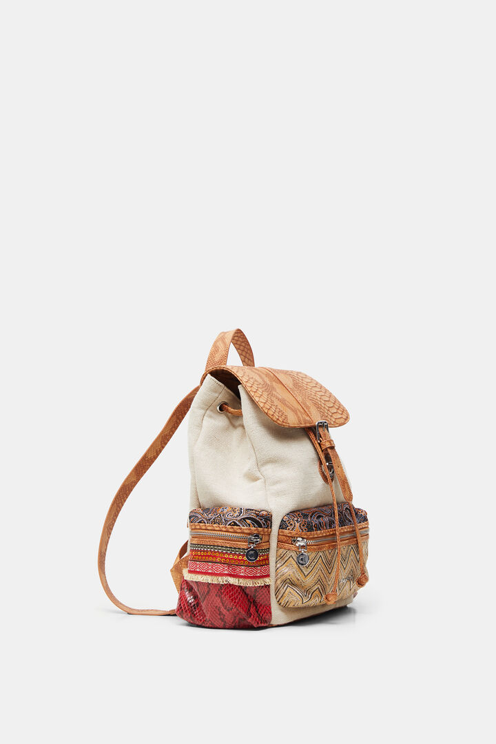 Mochila patch boho | Desigual