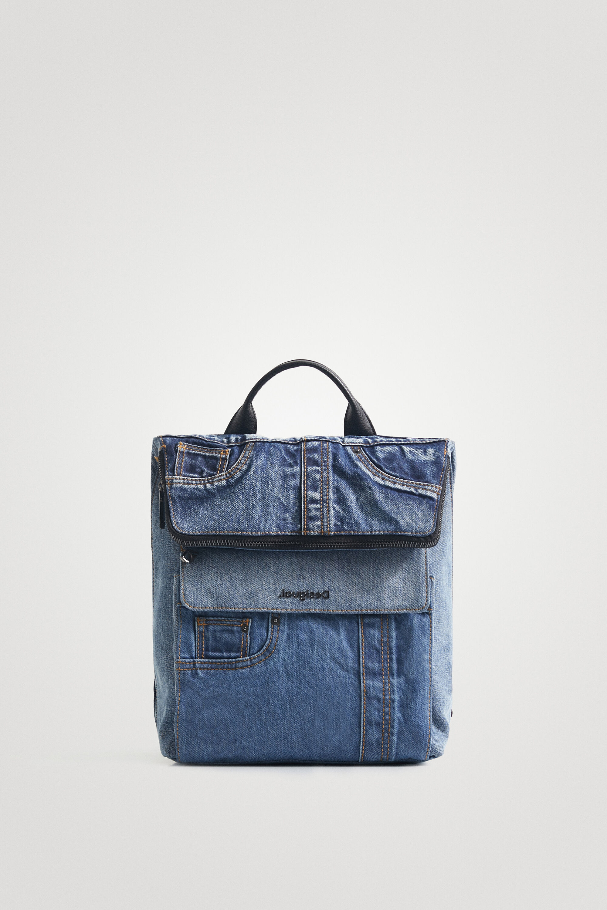 Desigual denim bag top