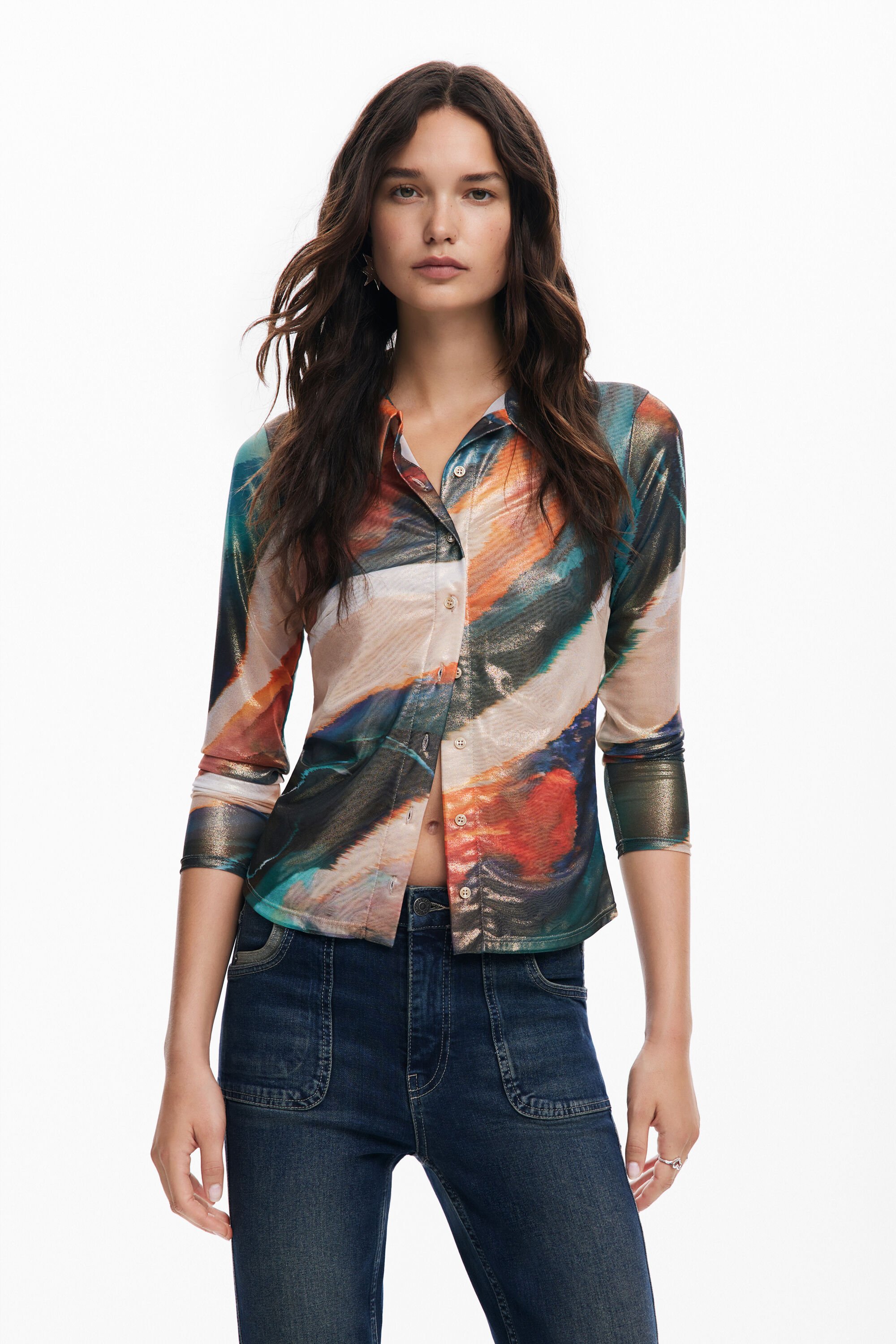 Maglie desigual scontate top