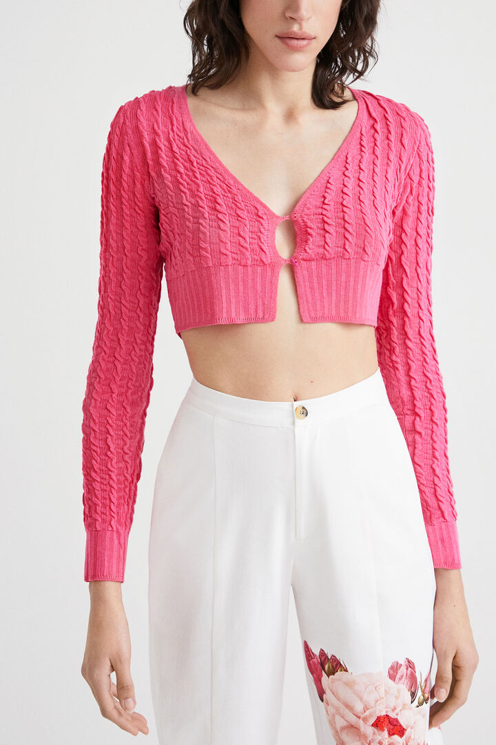 Veste courte en tricot | Desigual