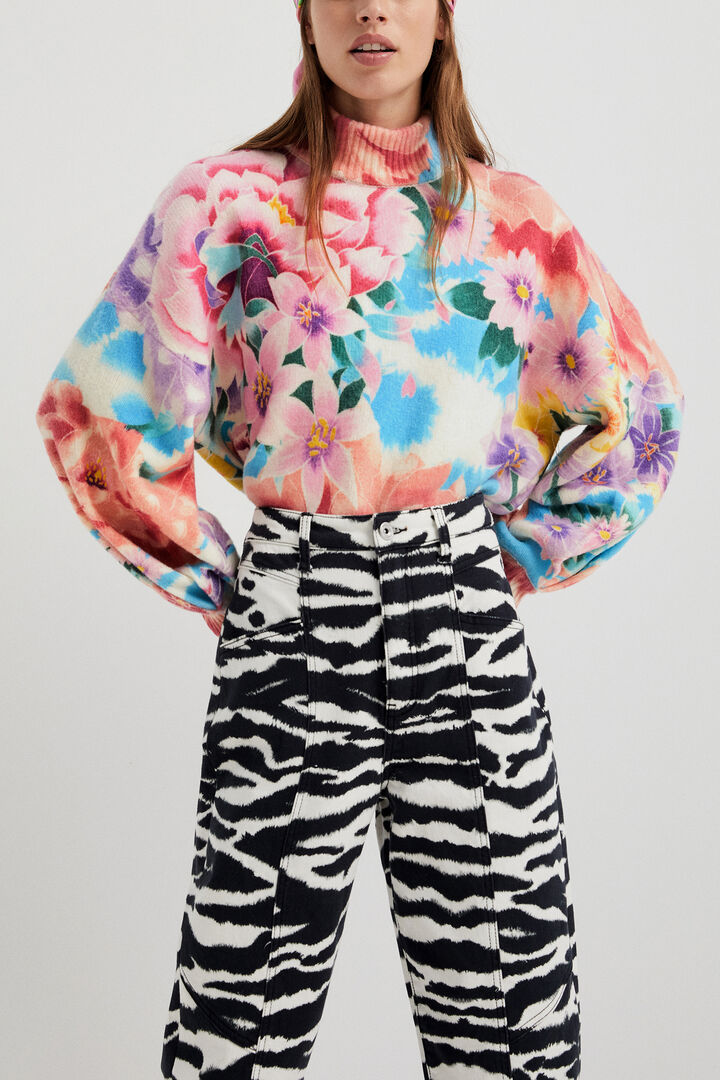 Pull oversize en maille | Desigual