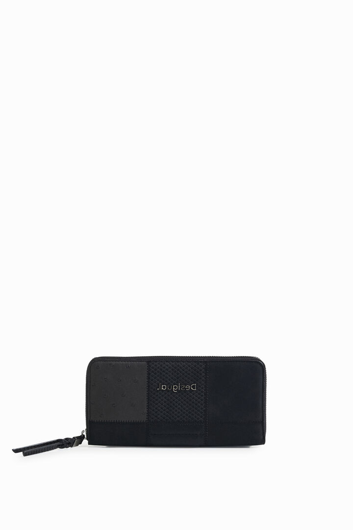 Leather effect long coin purse | Desigual