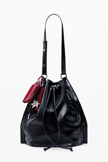 Mochila mediana brillante | Desigual