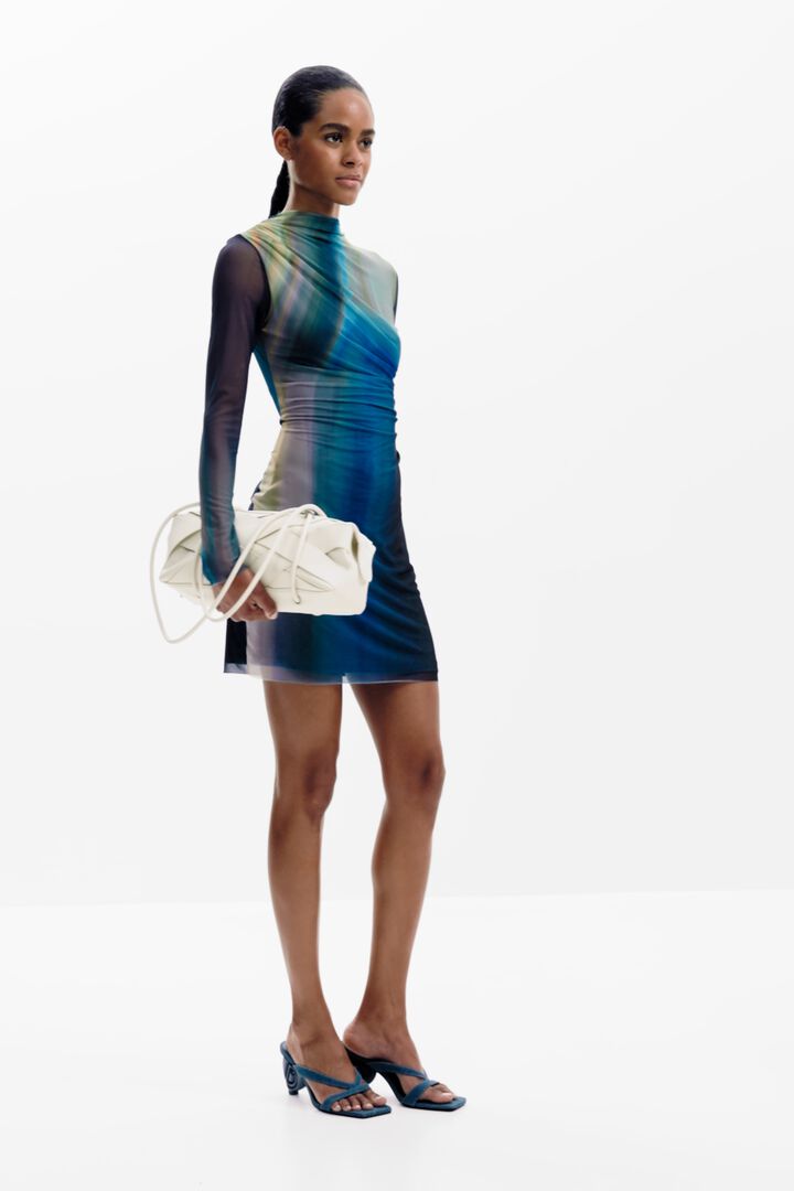Robe en tulle dégradé | Desigual