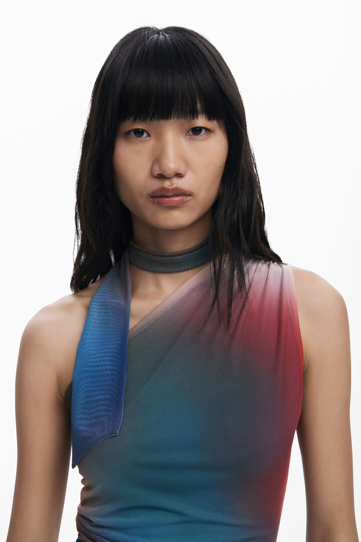 Knot neckline T-shirt | Desigual
