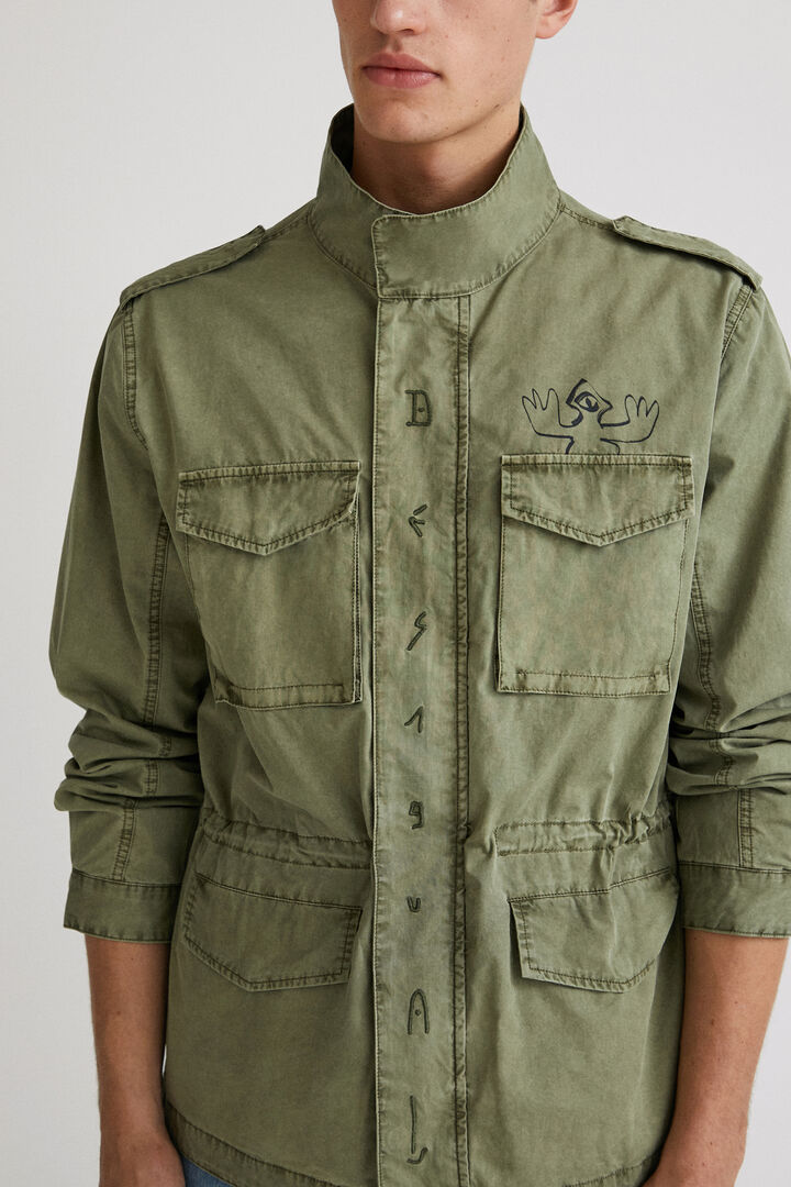 Military parka with pockets | Desigual