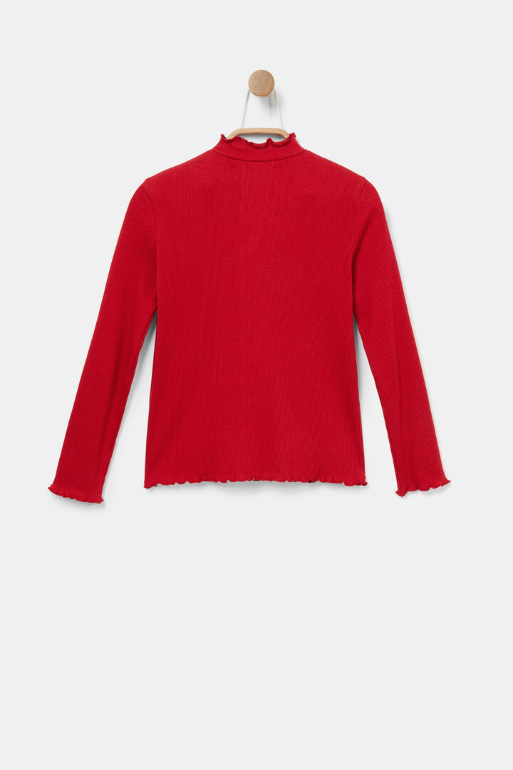 Ribbed T-shirt flowers | Desigual
