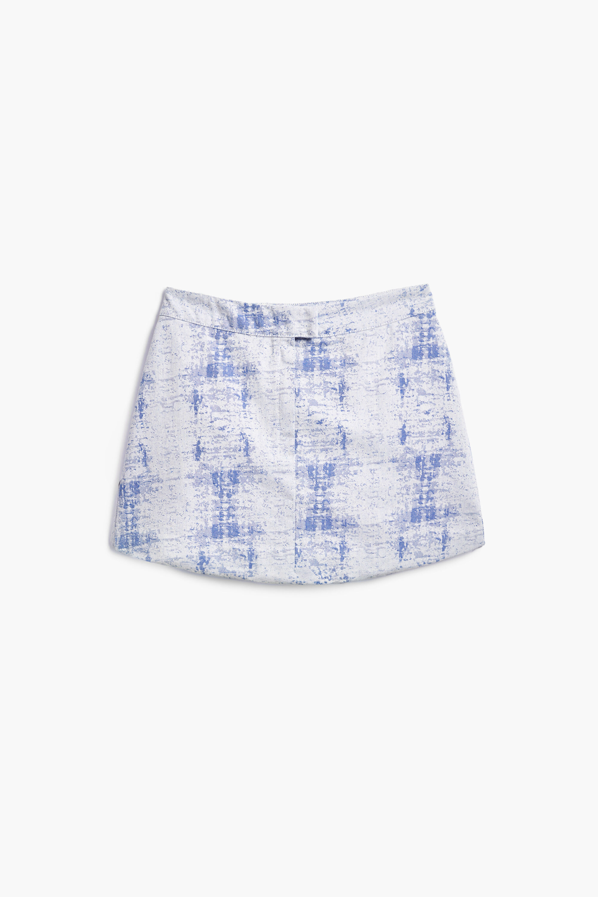 Desigual, Minifalda desgastes, Azul