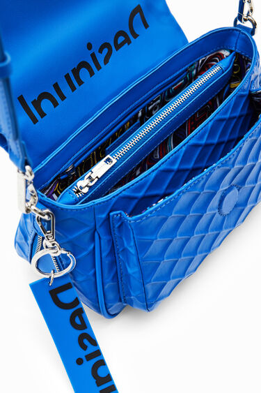 Midsize embossed crossbody bag | Desigual