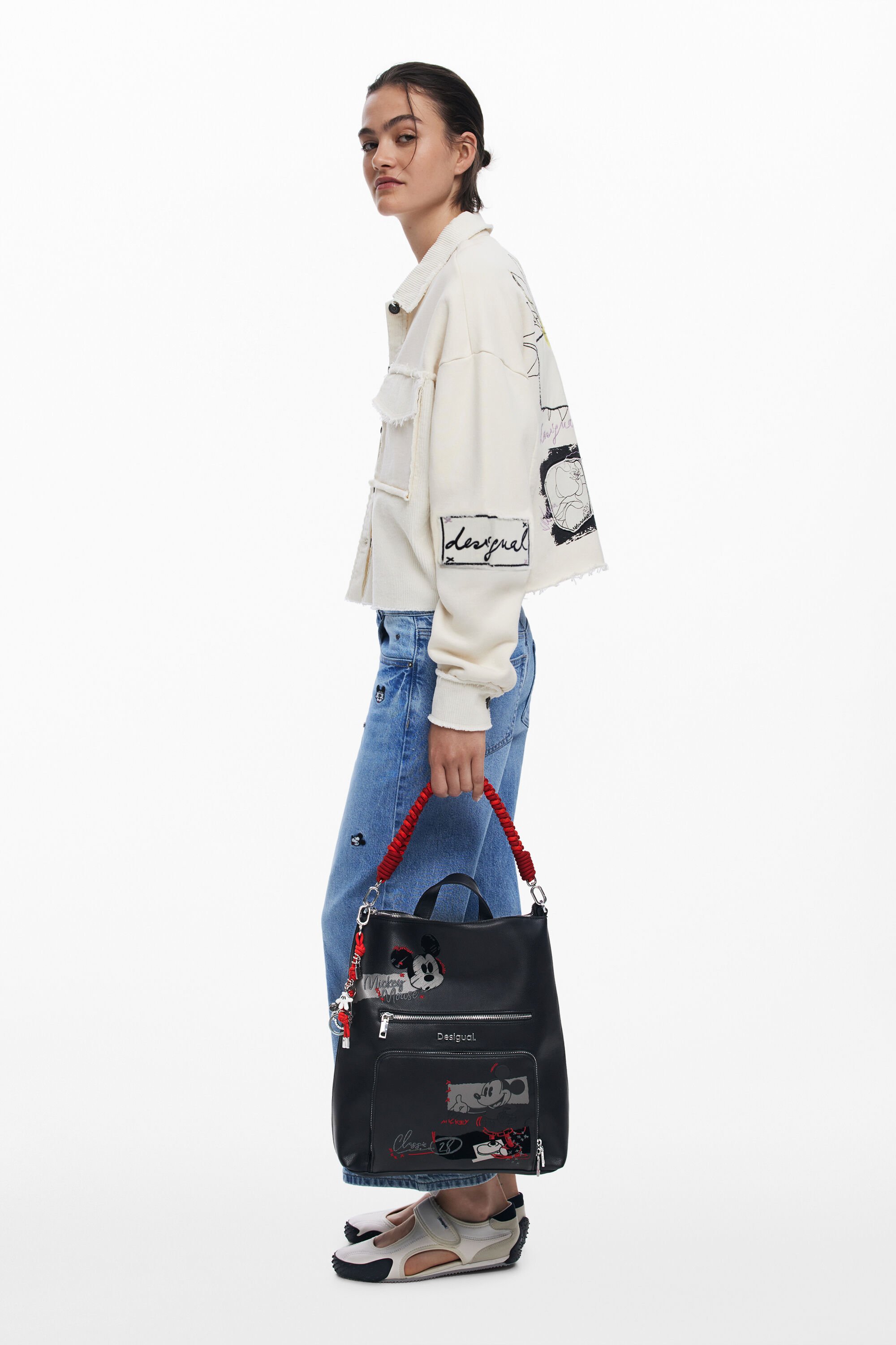 【新品未開封】Desigual ミッキーマウス レザーリュック Medium Mickey™ faux leather backpack Women's I Desigual.com