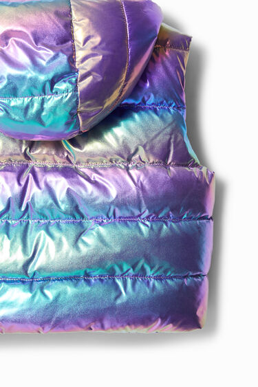 Armilla padded iridescent | Desigual