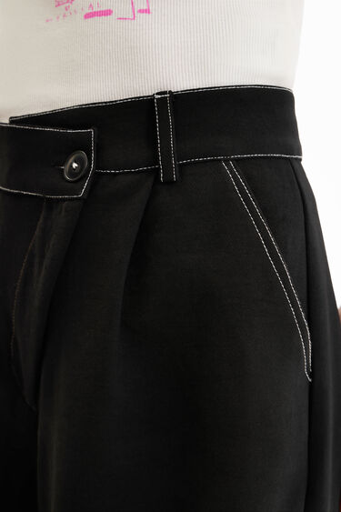 Pantalone Twisted pieghe | Desigual