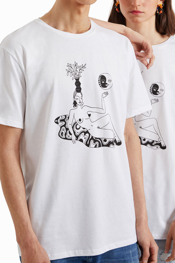 Camiseta orgánica de Miranda Makaroff | Desigual