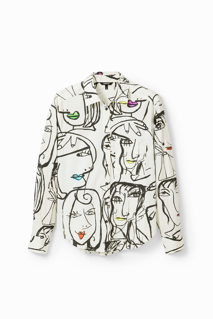 Camisa caras arty | Desigual