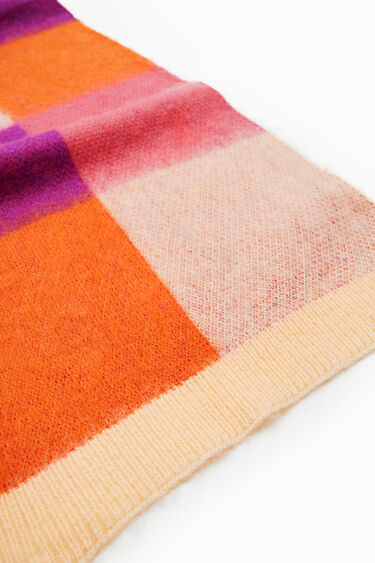 Bufanda llarga quadres | Desigual