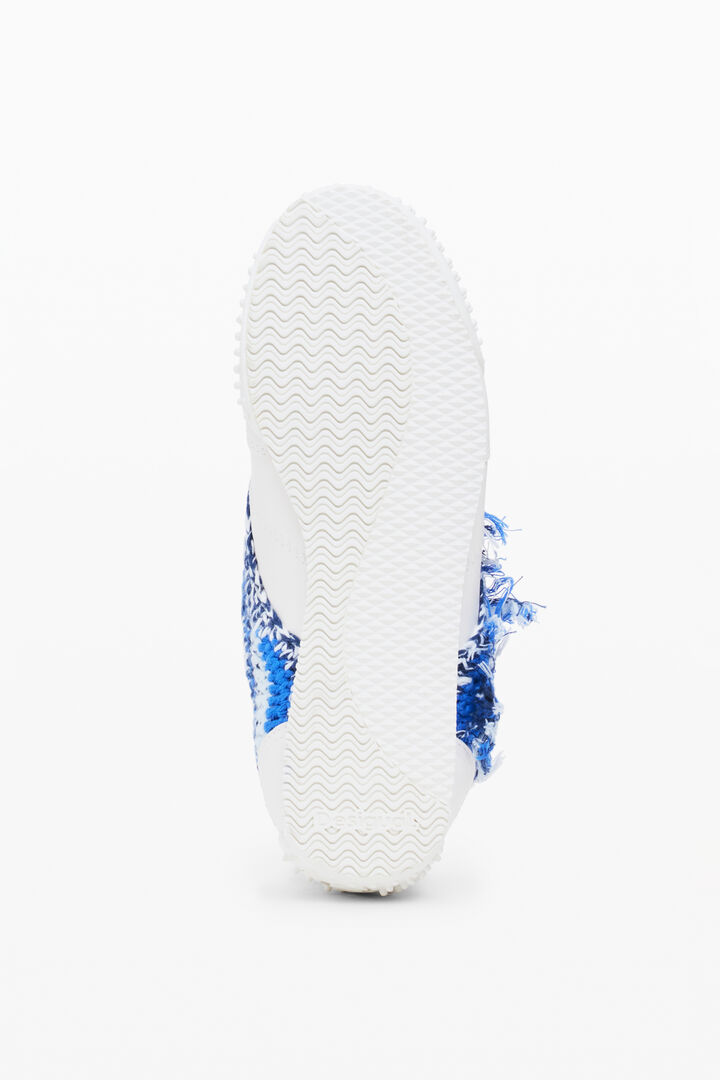 Frayed fabric sneakers | Desigual