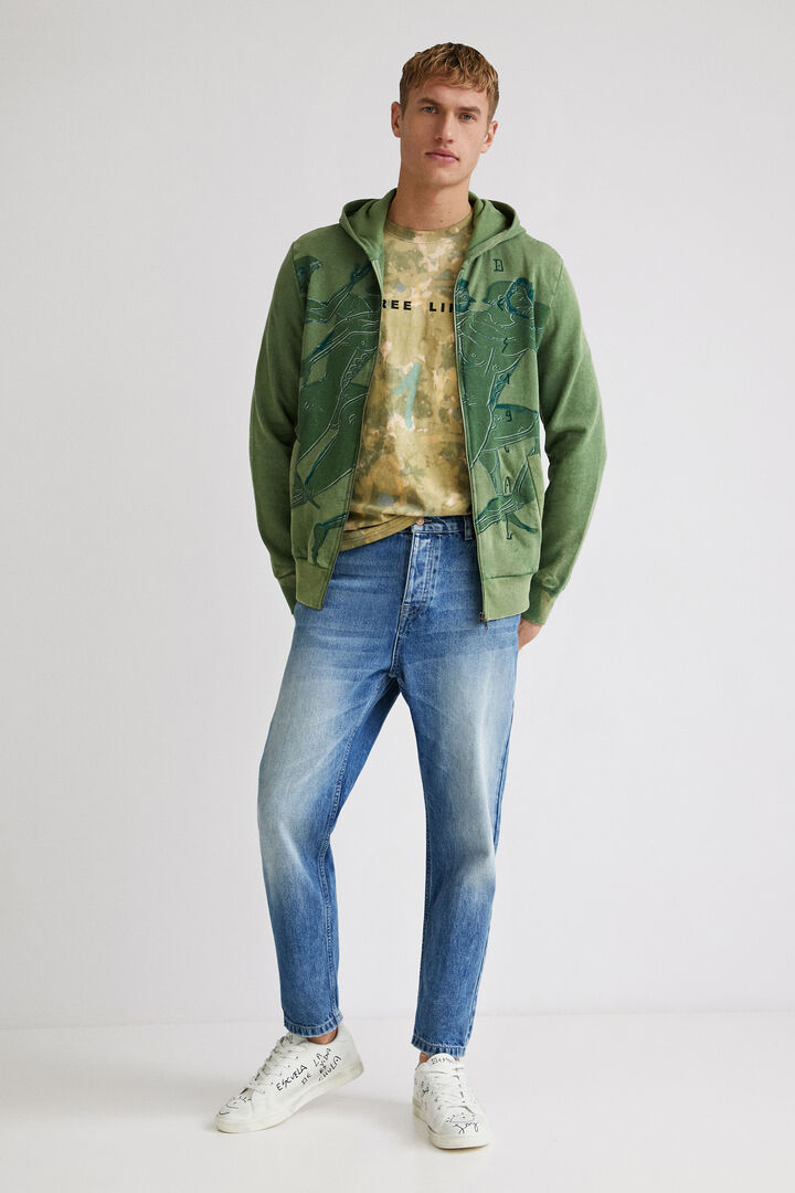 Cotton hoodie | Desigual