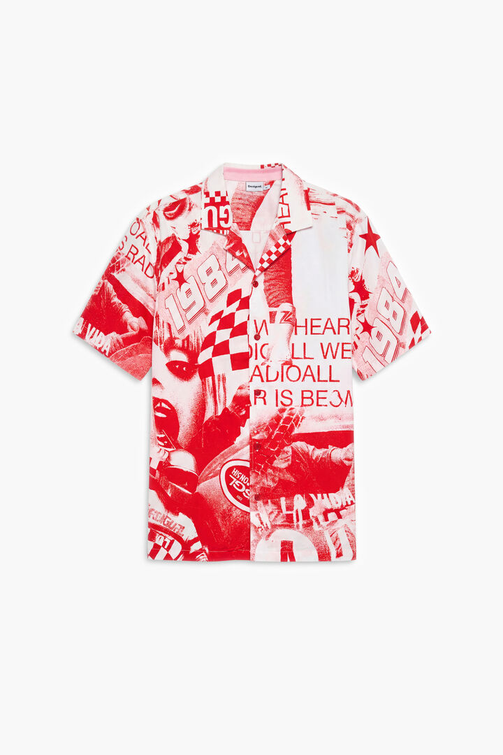 Racing printed shirt
