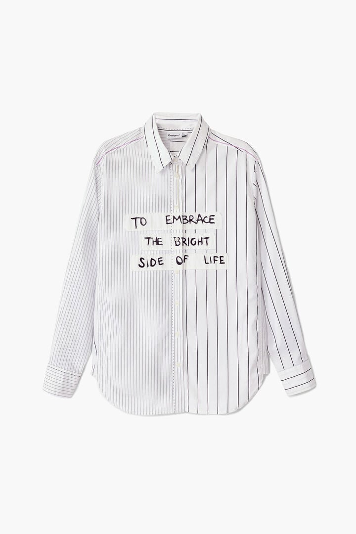 Camisa rayas frase | Desigual