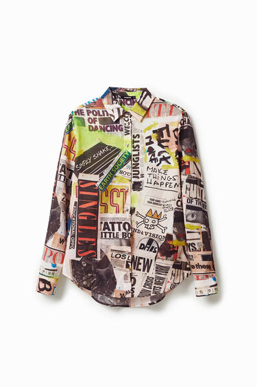 ニュースペーパー シャツ | Desigual
