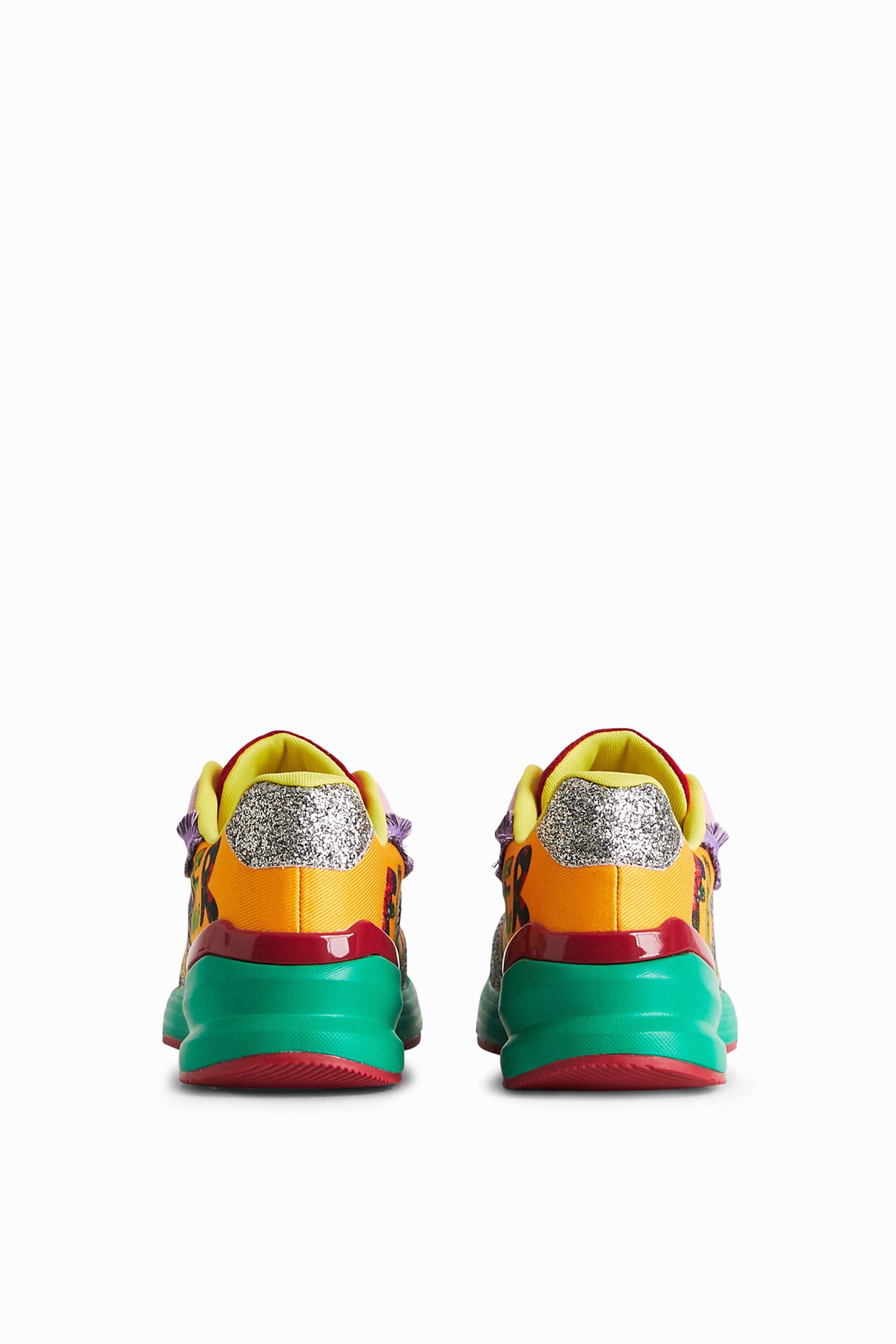 Johnson Hartig patchwork Flower sneakers | Desigual.com