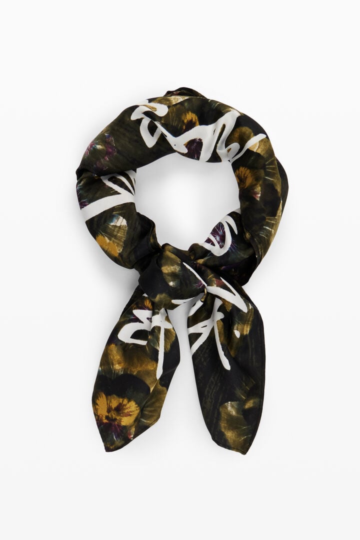 Foulard flores M. Christian Lacroix | Desigual