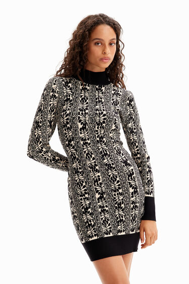 M. Christian Lacroix short knit dress | Desigual