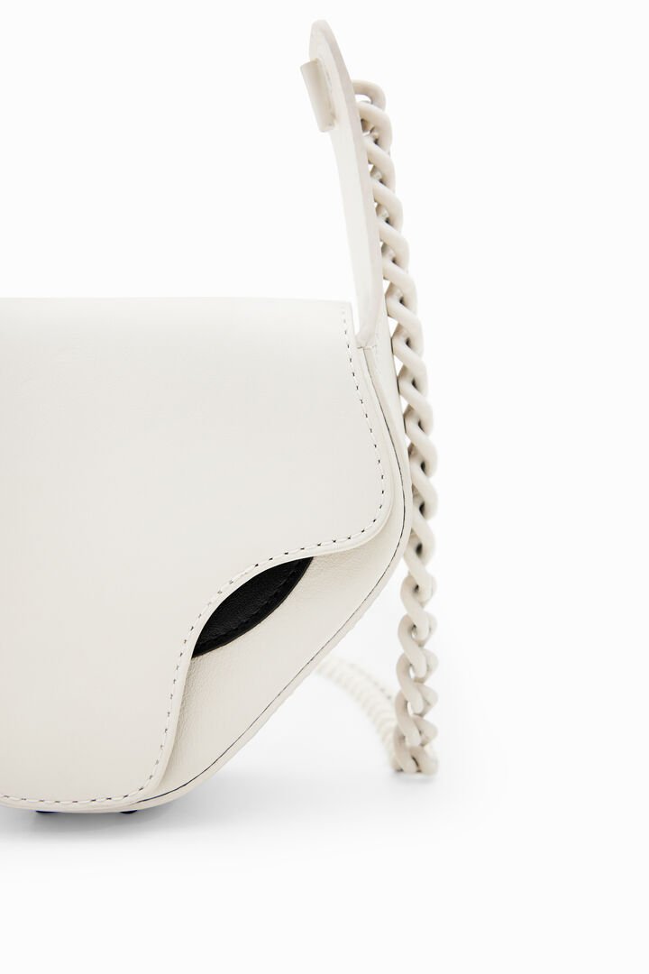 Maitrepierre leather messenger bag | Desigual
