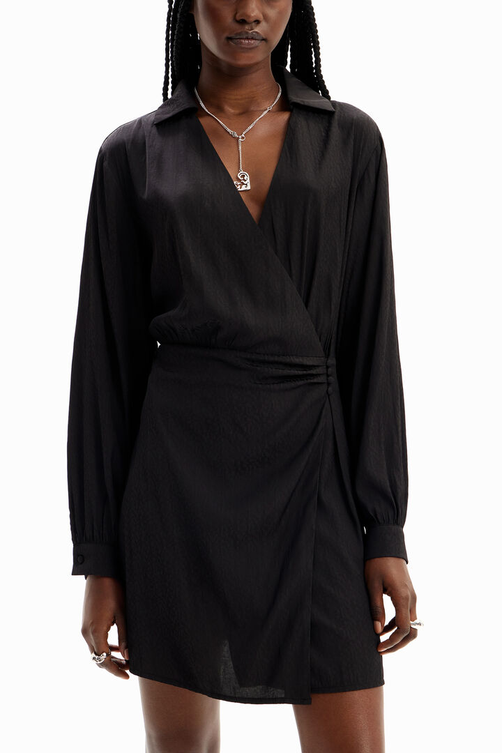 Short wrap dress | Desigual