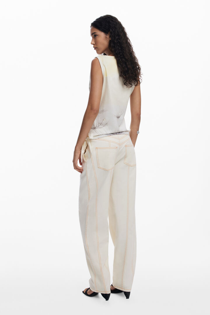 Dandelion tie T-shirt | Desigual